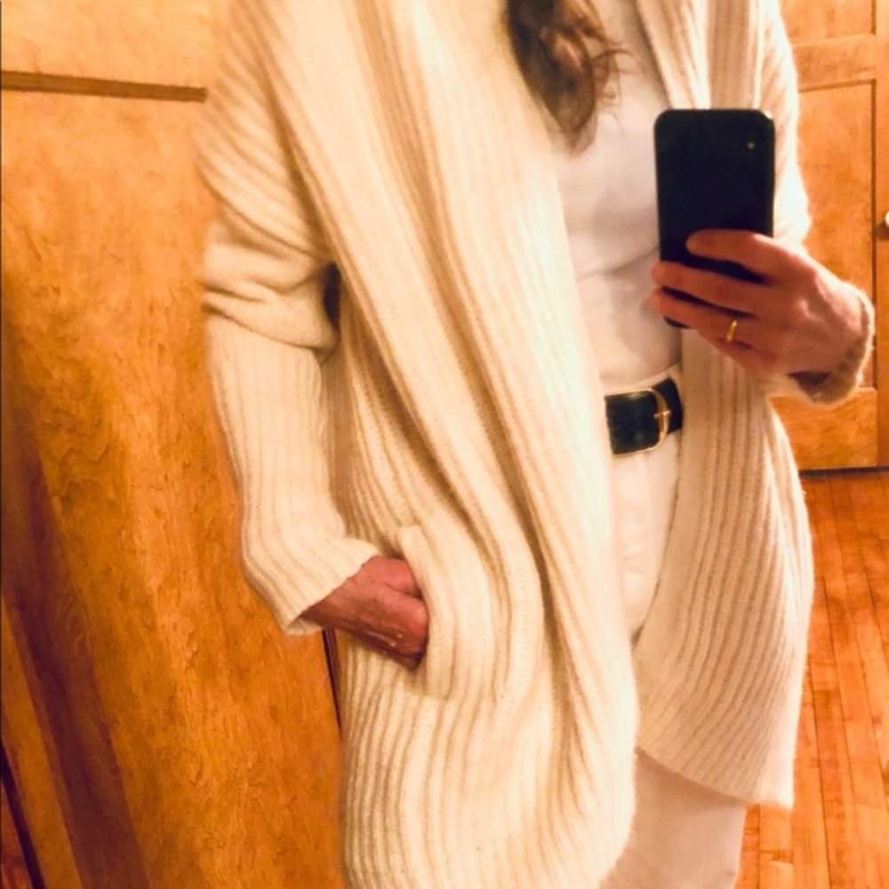 Nili Lotan Alpaca Cardigan S